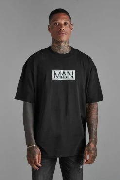 Outlet 🎉 Oversized Money Graphic T-shirt Black 🎁