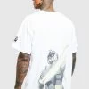 Discount 💯 Oversized Gundam License T-shirt White 🧨 -boohooMAN Shop unnamed file 109