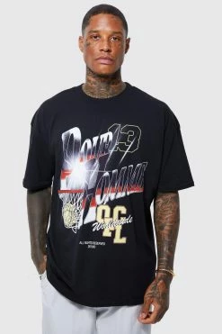 Best reviews of ✨ Oversized 🏀 Basketball Graphic T-shirt Black 🎉