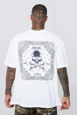 Coupon ✔️ Oversized Graphic T-shirt White 🎉