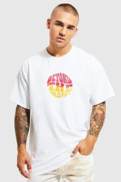 Flash Sale 🥰 Oversized Beyond The Wave T-shirt White 🥰