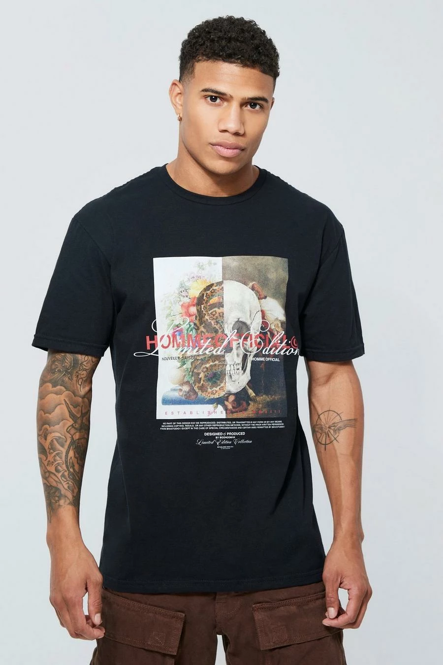 Deals π Oversized Graphic T-shirt Black 𧨠3 Deals π Oversized Graphic T-shirt Black π§¨