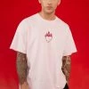 Cheapest 👍 Oversized Barbed Heart Graphic T-shirt Pink 🥰 1 Cheapest 👍 Oversized Barbed Heart Graphic T-shirt Pink 🥰 -boohooMAN Shop unnamed file 152