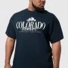 Budget ✔️ Plus Colorado City Print T-shirt Black ✨ -boohooMAN Shop unnamed file 158
