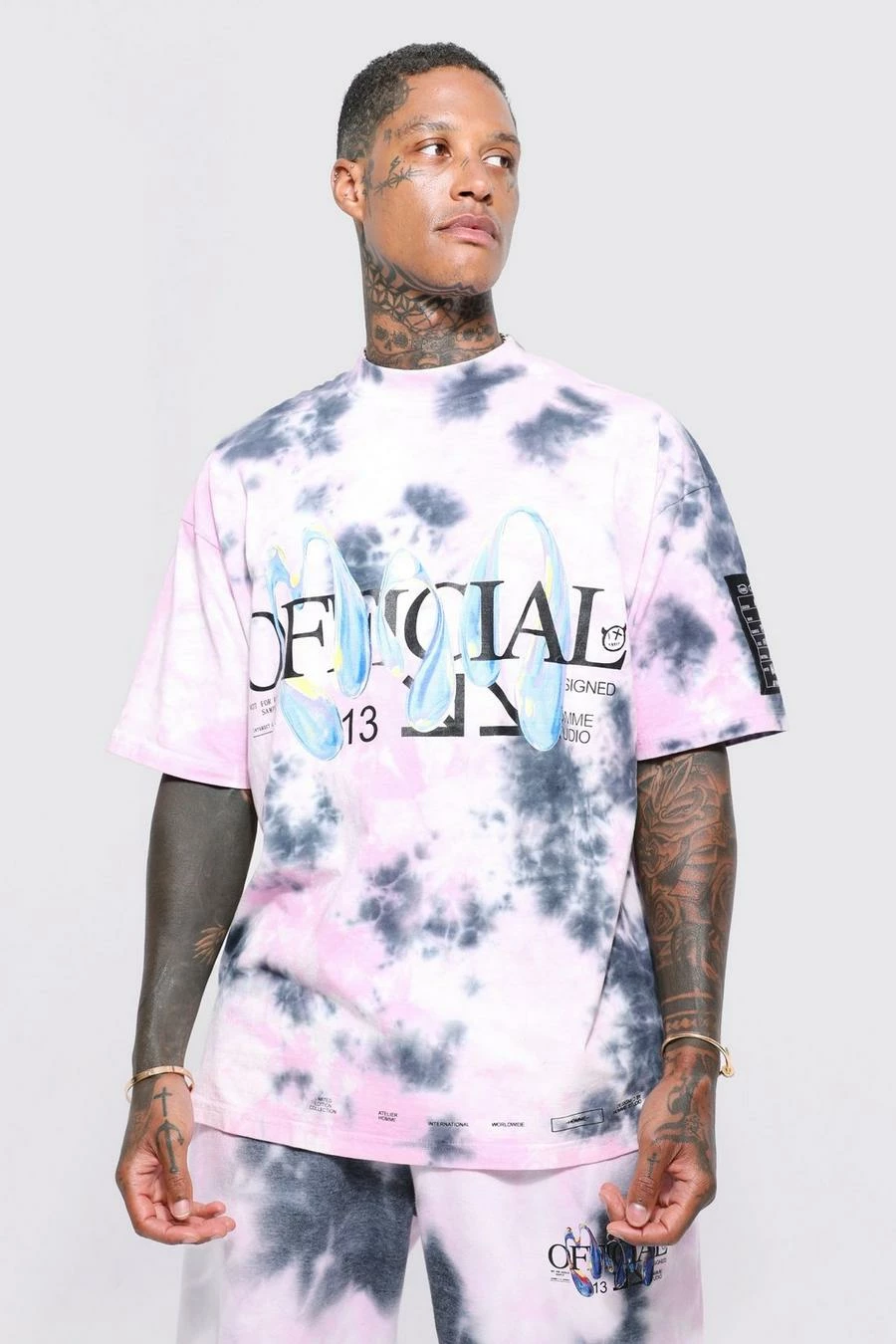 Wholesale π Oversized Boxy Heavy Weight Graphic T-shirt Multi π 3 Wholesale π Oversized Boxy Heavy Weight Graphic T-shirt Multi π