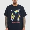Best deal 🎉 Oversized Ed Edd & Eddy License T-shirt Black 🧨 -boohooMAN Shop unnamed file 160
