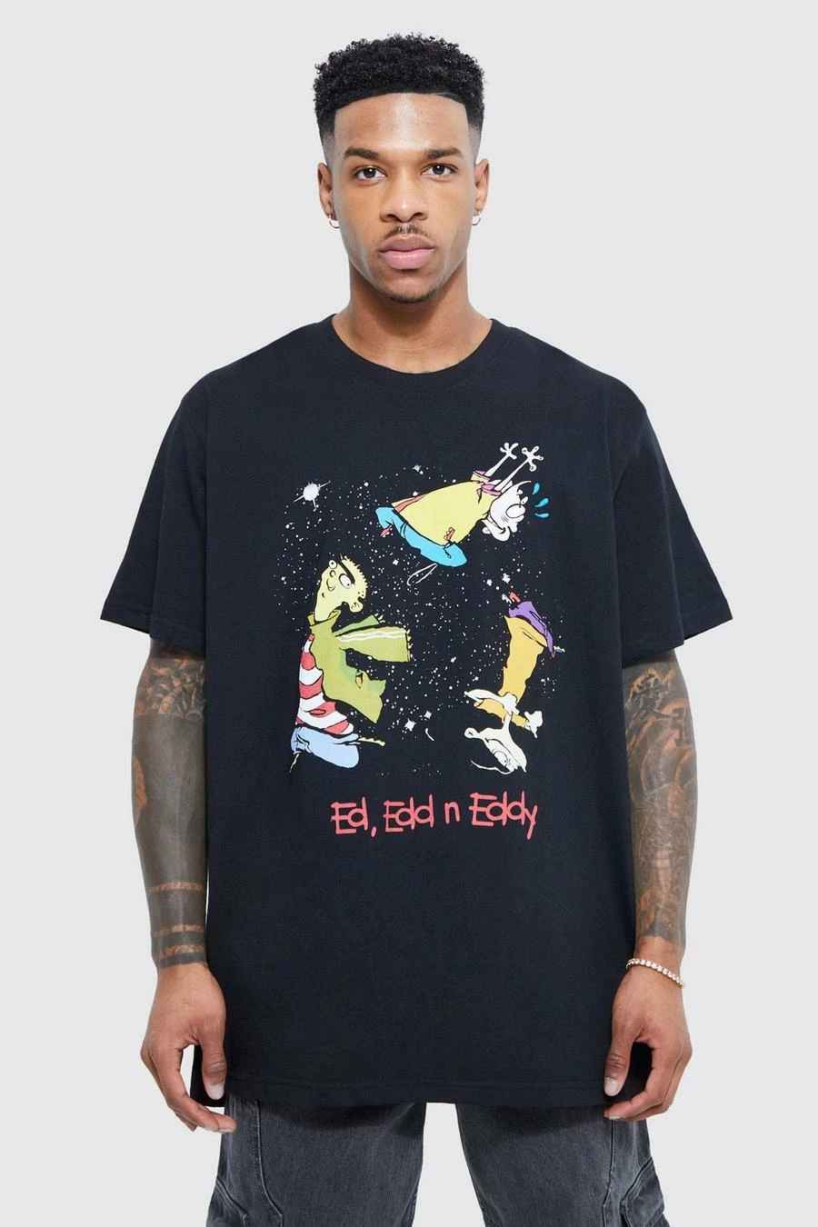 Best deal π Oversized Ed Edd & Eddy License T-shirt Black 𧨠3 Best deal π Oversized Ed Edd & Eddy License T-shirt Black π§¨