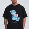 Best reviews of 🥰 Oversized Heat Teddy Graphic T-shirt Black 🥰 -boohooMAN Shop unnamed file 170