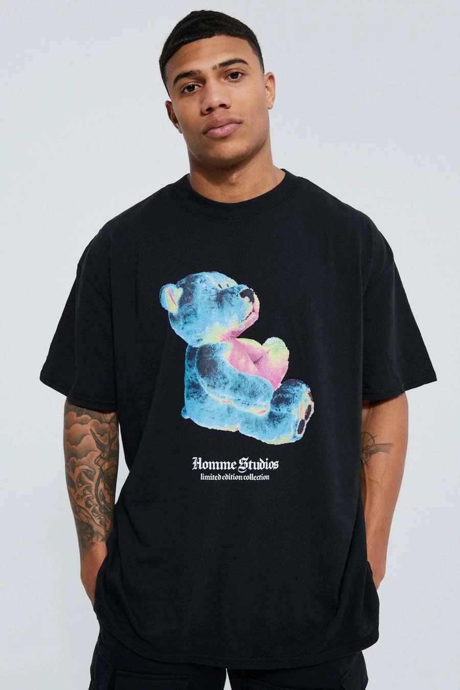 Best reviews of π₯° Oversized Heat Teddy Graphic T-shirt Black π₯° 3 Best reviews of π₯° Oversized Heat Teddy Graphic T-shirt Black π₯°