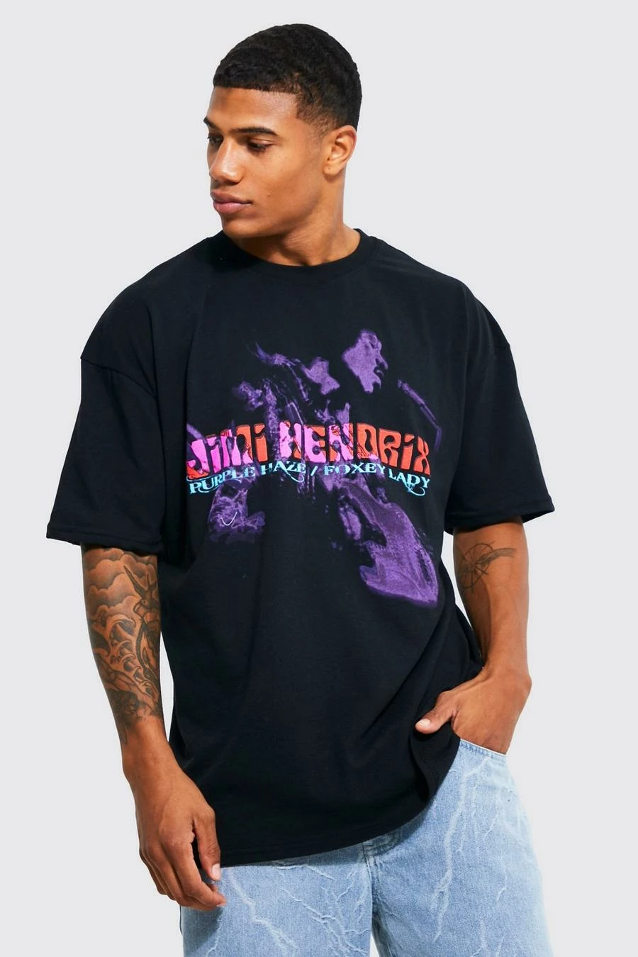 Flash Sale ๐ Oversized Jimi Hendrix License T-shirt Black ๐ 3 Flash Sale ๐ Oversized Jimi Hendrix License T-shirt Black ๐