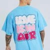 Outlet βοΈ Washed Bubble Puff Print T-shirt Blue π 1 Outlet βοΈ Washed Bubble Puff Print T-shirt Blue π -boohooMAN Shop unnamed file 182