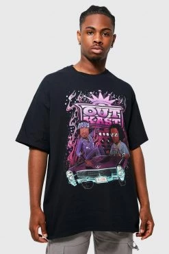 Coupon ✨ Oversized Outkast License T-shirt Black 🎉