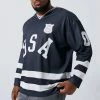 Best Pirce ๐ Plus Oversized Varsity USA Hockey Jersey Dark Grey ๐ 2 Best Pirce ๐ Plus Oversized Varsity USA Hockey Jersey Dark Grey ๐ -boohooMAN Shop unnamed file 220