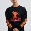 Promo β€οΈ Oversized Worldwide Flame Long Sleeve Print T-shirt Black π 1 Promo β€οΈ Oversized Worldwide Flame Long Sleeve Print T-shirt Black π -boohooMAN Shop unnamed file 238