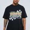 Best reviews of 🤩 Oversized Homme Car Graphic T-shirt Black 👍 -boohooMAN Shop unnamed file 250