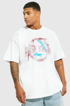 Buy 😀 Oversized Pink Floyd License T-shirt White 🥰