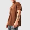 Coupon 😀 Oversized Worldwide Peace Graphic T-shirt Chocolate ✨ -boohooMAN Shop unnamed file 279