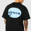 Buy 😀 Oversized Stepped Hem Badge Graphic T-shirt Black 🔥 -boohooMAN Shop unnamed file 299