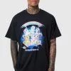 Deals ❤️ Oversized My Little Pony License T-shirt Black ⌛ -boohooMAN Shop unnamed file 30