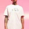 Best deal 🔔 Pride Pronouns T-shirt White 😀 -boohooMAN Shop unnamed file 303
