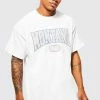 Promo ๐ Oversized Montana Varsity Graphic T-shirt White ๐ 1 Promo ๐ Oversized Montana Varsity Graphic T-shirt White ๐ -boohooMAN Shop unnamed file 309