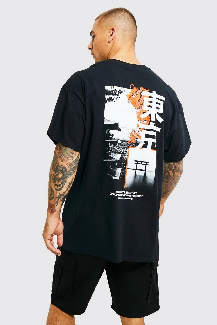 Outlet ๐คฉ Oversized Photographic T-shirt Black ๐ 3 Outlet ๐คฉ Oversized Photographic T-shirt Black ๐