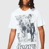 Outlet ⌛ Oversized The Doors License T-shirt White ✔️ -boohooMAN Shop unnamed file 327