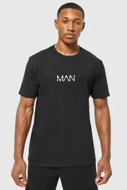 New 🔥 Original Man Print T-shirt Black 🎉