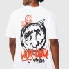 Discount 😀 Oversized Worldwide Graffiti Graphic T-shirt White 😉 -boohooMAN Shop unnamed file 372