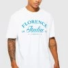 Brand new ๐ Oversized Florence Graphic T-shirt White ๐ 2 Brand new ๐ Oversized Florence Graphic T-shirt White ๐ -boohooMAN Shop unnamed file 375