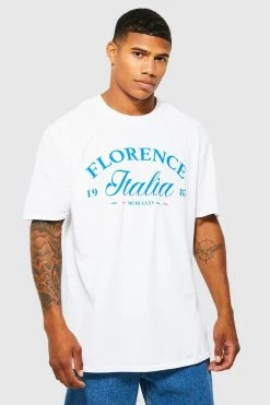Brand new 👍 Oversized Florence Graphic T-shirt White 😉