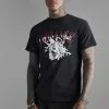 Best reviews of ⭐ Slim Fit Skeleton Heart Graphic T-shirt Black ⭐ -boohooMAN Shop unnamed file 422