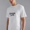 Promo 😀 Pour Homme Text Graphic T-shirt Stone 🔥 -boohooMAN Shop unnamed file 425