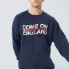 Top 10 ✨ Come On England Flag Sweatshirt Navy 🤩 -boohooMAN Shop unnamed file 431
