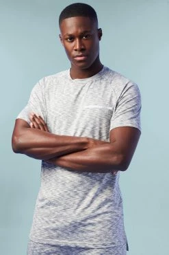 Best reviews of 🛒 Man Active Performance Marl T 👚 Shirt Charcoal ⭐