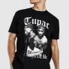 Hot Sale ⌛ Oversized Tupac Homage License T-shirt Black ⭐ -boohooMAN Shop unnamed file 7